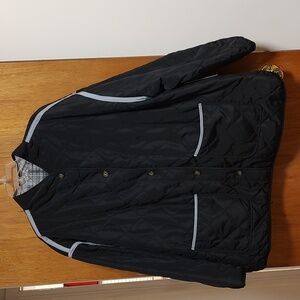 Women's Sabrina Lauren Reversible Black /Grey Jacket Size 3X Make An Offer